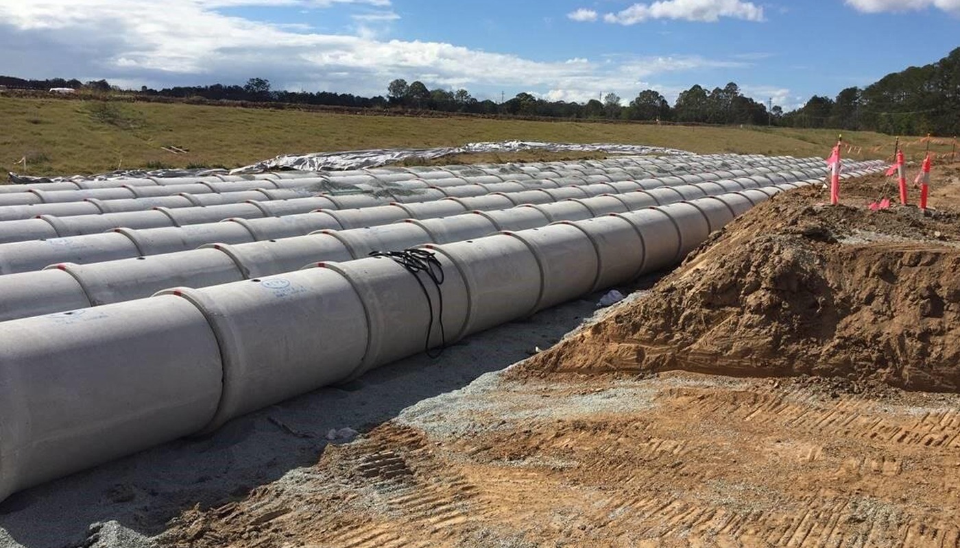 7 Cell Drainage Structure at Petrie Morton Bay